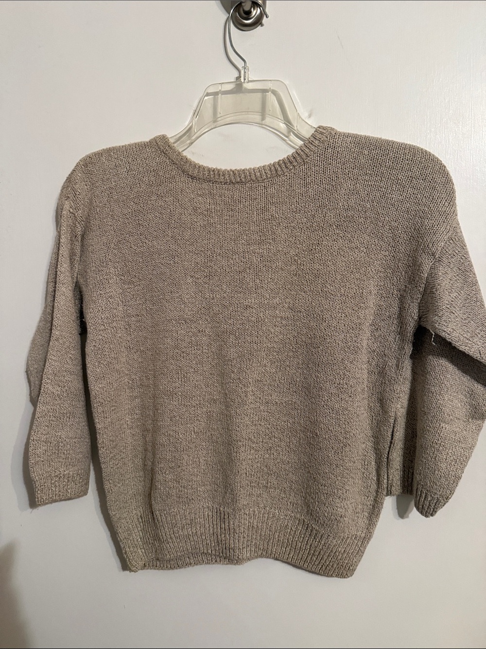 Everyday Crewneck Sweater in Taupe